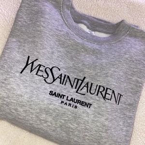 YSL Crew Neck Pullover